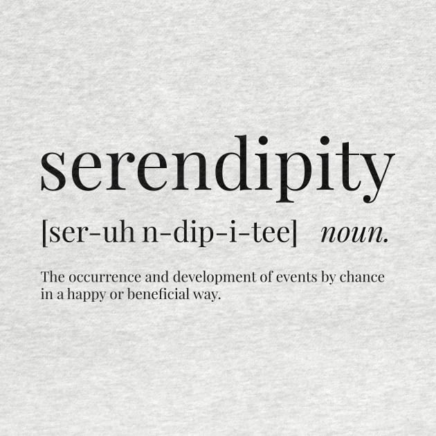 Serendipity Definition by definingprints